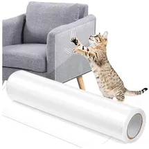 luxuskollektion Kratzschutz Folie Katze Sofa Couch Tür Wand Möbel Tapete H40cm x L3m khaki