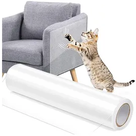 luxuskollektion Kratzschutz Folie Katze Sofa Couch Tür Wand Möbel Tapete H40cm x L3m khaki