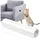 luxuskollektion Kratzschutz Folie Katze Sofa Couch Tür Wand Möbel Tapete H40cm x L3m khaki