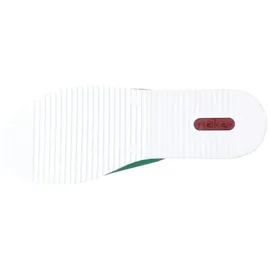 Rieker Damen Pantoletten V0252-52 grün 42 - 42 EU