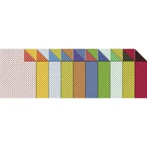 Buntpapierfabrik Ludwig Bähr Fotokarton Pünktchen Mini 10 Bogen 49,5x68cm