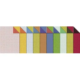 Buntpapierfabrik Ludwig Bähr Fotokarton Pünktchen Mini 10 Bogen 49,5x68cm