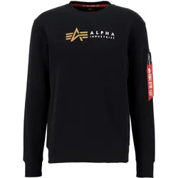 Sweater »  Men - Sweatshirts  Label Sweater«, Gr. XS, black, , 77958901-XS