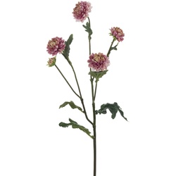 Kunstblume Chrysantheme 68 cm Kunststoff Rosa