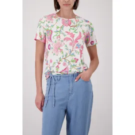Monari Shirt Blumendruck Mehrfarbig 46
