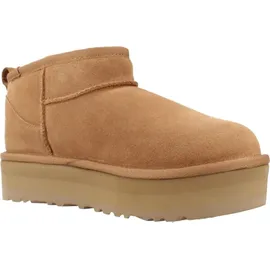 UGG Australia UGG K CLASSIC ULTRA MINI PLATF HellBraun - Weiß, Braun