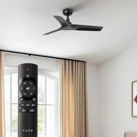 FARO Hey S 22,5 cm Deckenventilator Schwarz
