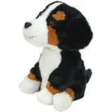 KÖGLER Labertier Berner-Sennenhund Rocky, ca. 19,5 cm groß, nachsprechende Plüschfigur mit Wiedergabefunktion, plappert alles nach und bewegt sich