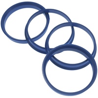 4X Zentrierringe 65,1 x 60,1 mm Blau Felgen Ringe Made in Germany