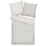 Tom Tailor Satin - grau - LB 135x200 cm
