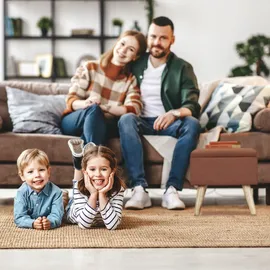 Relaxdays Hocker mit Stauraum, Kunstleinen-Bezug, gepolstert, Holzbeine, Fußhocker mit Deckel, HBT: 40x40x40 cm, schwarz