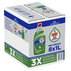 Fairy Professional Original Konzentrat Handspülmittel 8006540785522 , 1 Karton = 8 Flaschen à 1 Liter