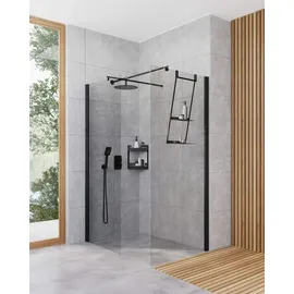 Deante Unterputz Duschset mit Thermostatischer Schwarz