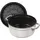 Staub Cocotte 24 cm rund weisser trüffel