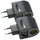 Revolt 2er-Set Mini-Spannungswandler, 230/12 V, 1.000 mA, 12 W, Steckversion