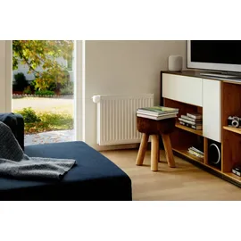 Eve Thermo - Smartes Heizkrperthermostat mit LED-Display, automatischer Temperatursteuerung, keine Bridge erforderlich, Bluetooth/Thread, Apple Hom... - Weiß