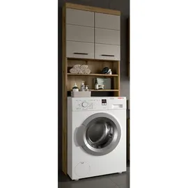 inn.furn Waschmaschinenumbauschrank Shawn 64 x 191 cm Beige