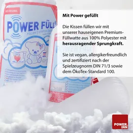 POWER INN Schultütenkissen 70 x 0 cm Weiß