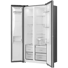 Gorenje NRS917C61X Side-by-Side (528 l, 1786 mm hoch, Silber)
