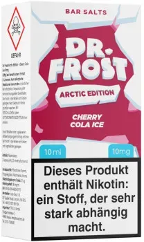 Dr. Frost Cherry Cola Ice – Arctic Edition NicSalt Liquid 10ml / 10mg