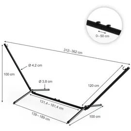 Oskar OK-Living Hängematte, Hängemattengestell
