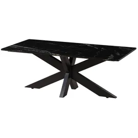 MASSIVMOEBEL24.DE Barcelona Schwarz Marmor 120 x 60 x 45 cm