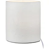 Gilde Tischleuchte Der schönste Weg Porzellan weiß Höhe 20,5 cm Beleuchtung Dekoration Wohnaccessoire Lampe - Geschenk Hochzeit