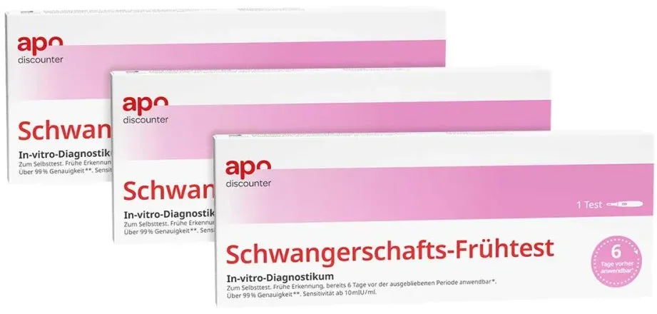 Schwangerschaftstest Frühtest von apodiscounter