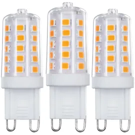 proventa LED Kapsel G9 dimmbar 3.5W warmweiß Klar 3-Pack