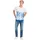 CROSS JEANS ® Cross Herren Jeans Slim Fit Damien in blue Used Optik-W34 / L34