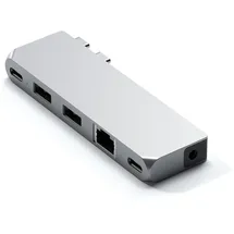 Satechi Pro Hub Mini USB-C 5 Ports), Dockingstation + USB Hub, Silber