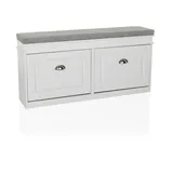 hjh living Schuhschrank ESTHA I - Sitzbank aus MDF, lackiert,