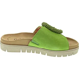 Gabor 63.745 Damen Pantoletten - Pantolette grün Freizeit NEU - Grün - 38
