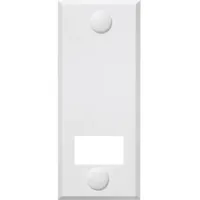 Schellenberg 53103 Abdeckplatte Lochabst. 10,5 weiß