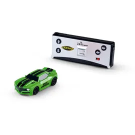 CARSON RC-Auto Nano Racer Breaker 1:60 2,4GHz RTR grün (500404277)