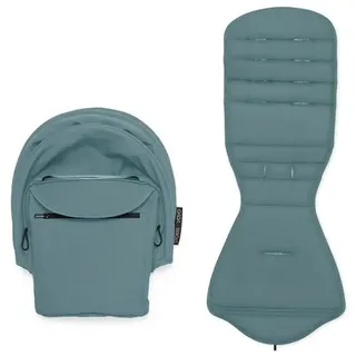 Stokke Kombi-Kinderwagen Babyzen Textilset 6+, (1-tlg) blau