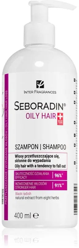 Seboradin Oily Hair Shampoo gegen Schuppen und Haarausfall 400 ml