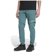 adidas Terrex Utilitas Hiking Zip-off Hosen - Preloved Teal - XL