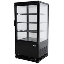Saro Kühlvitrine Modell SC 80 schwarz