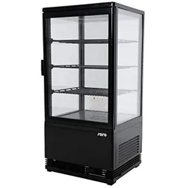 Saro Kühlvitrine Modell SC 80 schwarz