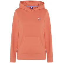 Polo Sylt Kapuzensweatshirt Multicolour-Optik Rot M