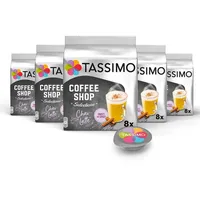 TASSIMO Kapseln Coffee Shop Selection Chai Latte, 5 x