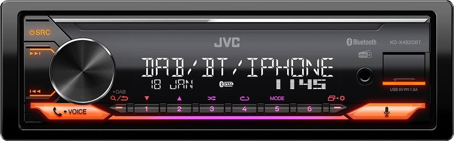 JVC, Autoradio, KD-X482DBT (Android Auto)
