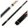 Winsport Billardqueue Classic Fun, Cue für Poolbillard, hochwertige Verarbeitung, Ahornholz, tolle Optik, 13 mm Profi-Tip, 2 Modell-Varianten, rot/schwarz, blau/schwarz