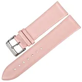 Leder Uhrenarmband Frauen-Uhr-Zubehör Uhrenarmband Leder Armband Uhrenarmbänder Rosa, 20mm