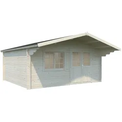 Palmako Gartenhaus Britta 19,7 m2 - 40 mm naturbelassen