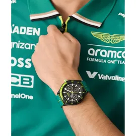 ASTON MARTIN RACING Am Formula 1 Pit W Grün Quarz Edelstahl 44 mm MTFP1F501