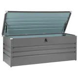 Beliani Gartentruhe 600 l 165 x 70 cm Grau