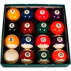 Pool Billard-Kugelsatz 57.2 Aramith Premier bunt No Size