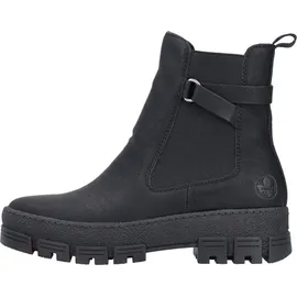 Rieker Damen Winterschuhe warm in Schwarz | 41